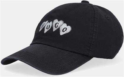 ΒΑΜΒΑΚΕΡΟ ΚΑΠΕΛΟ ΤΟΥ ΜΠΕΙΖΜΠΟΛ CARA-VALENTINE ΧΡΩΜΑ: ΜΑΥΡΟ, 50557038 HUGO