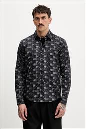 ΒΑΜΒΑΚΕΡΟ ΠΟΥΚΑΜΙΣΟ CARA-VALENTINE ΑΝΔΡΙΚΟ, ΧΡΩΜΑ: ΜΑΥΡΟ, 50555775 HUGO