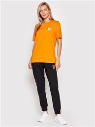 T-SHIRT UNISEX LEGACY LIAM 213715 ΠΟΡΤΟΚΑΛΙ REGULAR FIT HUMMEL