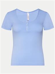 ΜΠΛΟΥΖΑ ΠΙΤΖΑΜΑΣ HENLEY 205108 ΜΠΛΕ REGULAR FIT HUNKEMOLLER