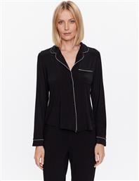 ΜΠΛΟΥΖΑ ΠΙΤΖΑΜΑΣ JACKET 201739 ΜΑΥΡΟ REGULAR FIT HUNKEMOLLER
