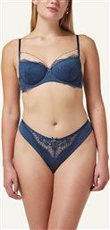 ΓΥΝΑΙΚΕΙΟ ΣΛΙΠ BRAZILIAN ''PEARLENE'' - 300330001 ΜΠΛΕ HUNKEMOLLER από το NOTOS