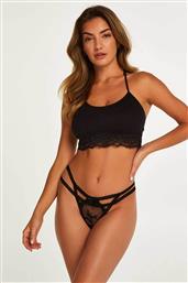 ΓΥΝΑΙΚΕΙΟ ΣΛΙΠ STRING ''IRINA'' - 178696002 ΜΑΥΡΟ HUNKEMOLLER