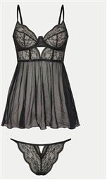 ΜΕΣΟΦΟΡΙ BABYDOLL ISABELLE 205820 ΜΑΥΡΟ HUNKEMOLLER