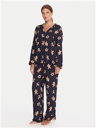 ΠΙΤΖΑΜΑ GINGERBREAD 302783 ΜΑΥΡΟ REGULAR FIT HUNKEMOLLER