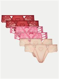 ΣΕΤ 6 ΤΕΜΑΧΙΑ ΣΛΙΠ BRAZIL 207186 ΚΟΚΚΙΝΟ HUNKEMOLLER