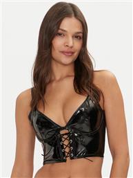 ΤΟΠ LONGLINE 205072 ΜΑΥΡΟ SLIM FIT HUNKEMOLLER