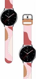 ΛΟΥΡΑΚΙ BAND MORO ΓΙΑ SAMSUNG GALAXY WATCH 46MM - CAMO PINK/RED HURTEL