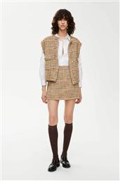 IBLUES ΓΥΝΑΙΚΕΙΑ MINI ΦΟΥΣΤΑ TWEED ''NETTUNO'' - 2527106051200 ΜΠΕΖ I BLUES