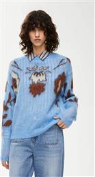 IBLUES ΓΥΝΑΙΚΕΙΑ ΠΛΕΚΤΗ ΜΠΛΟΥΖΑ ΜΕ ΣΧΕΔΙΟ ''DONNOLA'' - 2527366291200 ΣΙΕΛ I BLUES