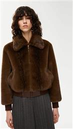 IBLUES ΓΥΝΑΙΚΕΙΟ BOMBER JACKET FAUX FUR ''KARTAL'' - 2527456011200 ΚΑΦΕ I BLUES