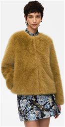 IBLUES ΓΥΝΑΙΚΕΙΟ JACKET FAUX FUR ''OVIDIO'' - 2527456022200 ΚΙΤΡΙΝΟ I BLUES