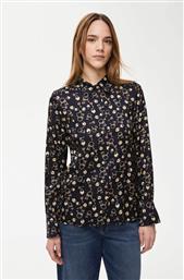 IBLUES ΓΥΝΑΙΚΕΙΟ ΠΟΥΚΑΜΙΣΟ ΜΕ FLORAL PRINT ''TERESA'' - 2527116101200 ΜΠΛΕ ΣΚΟΥΡΟ I BLUES