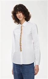 IBLUES ΓΥΝΑΙΚΕΙΟ ΠΟΥΚΑΜΙΣΟ ΜΕ ΠΑΓΙΕΤΕΣ ''BERNINI'' - 2527116021200 ΛΕΥΚΟ I BLUES