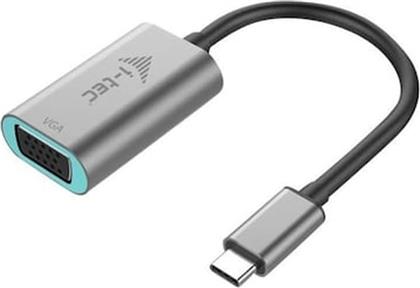ΑΝΤΑΠΤΟΡΑΣ USB-C MALE ΣΕ VGA MALE I-TEC