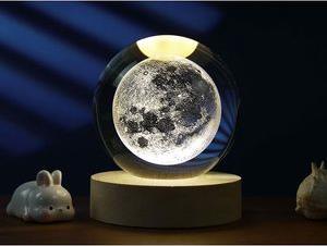 ΛΑΜΠΑ XL2713A CRYSTAL BALL MOON MEDIUM (8CM) I-TOTAL