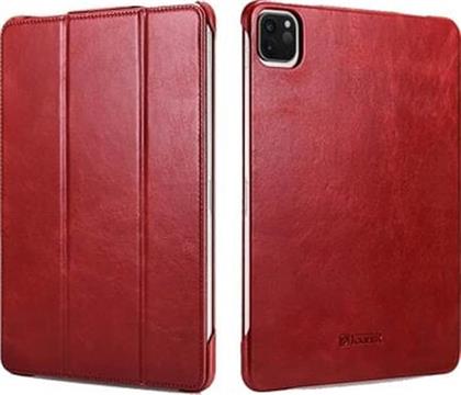 ΘΗΚΗ TABLET APPLE IPAD PRO 12.9 - RID 718 GENUINE LEATHER - RED ICARER