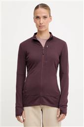 ΑΘΛΗΤΙΚΗ ΜΠΛΟΥΖΑ MERINO 260 QUANTUM ΓΥΝΑΙΚΕΙΑ, ΧΡΩΜΑ: ΜΟΒ, IBBA56XQ0GW1 ICEBREAKER