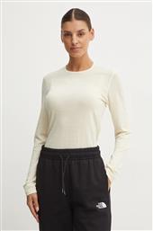 ΙΣΟΘΕΡΜΙΚΟ ΜΑΚΡΥΜΑΝΙΚΟ MERINO 200 OASIS ΧΡΩΜΑ: ΜΠΕΖ, IB1043750001 ICEBREAKER