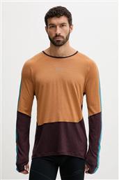 ΙΣΟΘΕΡΜΙΚΟ ΜΑΛΛΙΝΟ ΜΑΚΡΥΜΑΝΙΚΟ MERINO 200 OASIS ΧΡΩΜΑ: ΚΑΦΕ, IB0A57E10JK1 ICEBREAKER