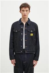 ΤΖΙΝ ΜΠΟΥΦΑΝ OIL STAINED TRUCKER JACKET ICECREAM