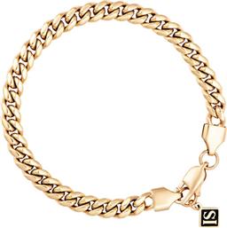 ΒΡΑΧΙΟΛΙ MIAMI CUBAN LINK ΧΡΥΣΟ ICED STUFF