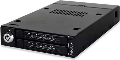 MB992SKR-B RAID ΘΗΚΗ ΣΚΛΗΡΟΥ ΔΙΣΚΟΥ 2.5 SATA 3,5 BAY ICY DOCK