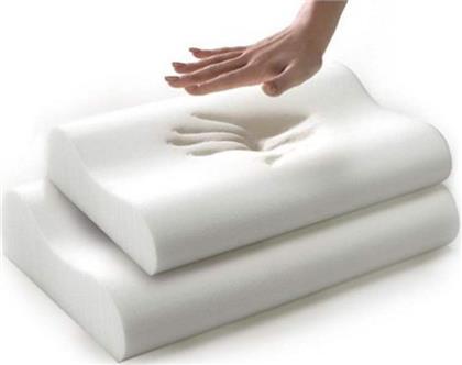 ΜΑΞΙΛΑΡΙ ΥΠΝΟΥ ΑΝΑΤΟΜΙΚΟ ΜΕΤΡΙΟ (45X65) VISCO MEMORY 11540 MEMORY FOAM IDILKA