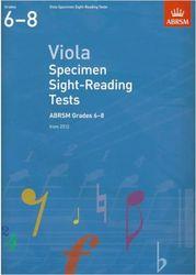 ABRSM GRADES 6-8 VIOLA SPECIMEN SIGHT-READING TESTS ΙΔΙΩΤΙΚΗ ΕΚΔΟΣΗ