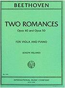 BEETHOVEN TWO ROMANCES FOR VIOLA, OPUS 40 & 50 ΙΔΙΩΤΙΚΗ ΕΚΔΟΣΗ