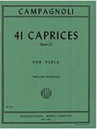 CAMPAGNOLI - 41 CAPRICES OP22 ΙΔΙΩΤΙΚΗ ΕΚΔΟΣΗ