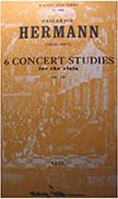 HERMANN - SIX CONCERT STUDIES OP18 ΙΔΙΩΤΙΚΗ ΕΚΔΟΣΗ