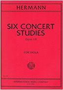 HERMANN - SIX CONCERT STUDIES ΟP18 ΙΔΙΩΤΙΚΗ ΕΚΔΟΣΗ