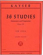 KAYSER - 36 STUDIES OP20 ΙΔΙΩΤΙΚΗ ΕΚΔΟΣΗ