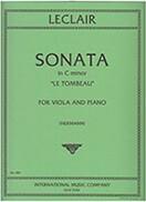 LECLAIR - SONATA ΙN C MINOR ''LE TOMBEAU'' ΙΔΙΩΤΙΚΗ ΕΚΔΟΣΗ