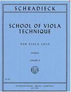 SCHRADIECK - SCHOOL ΟF VIOLA TECHNIQUE VOLUME 2 ΙΔΙΩΤΙΚΗ ΕΚΔΟΣΗ