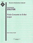 ZELTER - VIOLA CONCERTO ΙN EB ΜAJOR ΙΔΙΩΤΙΚΗ ΕΚΔΟΣΗ