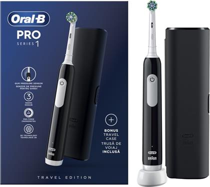 ΗΛΕΚΤΡΙΚΗ ΟΔΟΝΤΟΒΟΥΡΤΣΑ ORAL-B PRO 1 ΜΑΥΡΟ