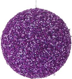 ΜΠΑΛΑ FOAM ΜΩΒ GLITTER 10ΕΚ. 83514 (ΣΕΤ 12 ΤΕΜΑΧΙΑ) (ΧΡΩΜΑ: ΜΩΒ) - - IL-83514 ILIADIS