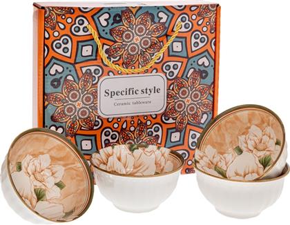 ΜΠΩΛ ΚΕΡΑΜΙΚΟ ΣΕΤ 4ΤΜΧ ΚΡΕΜ 11X6ΕΚ. 91911 (ΥΛΙΚΟ: ΚΕΡΑΜΙΚΟ, ΧΡΩΜΑ: ΚΡΕΜ) - - IL-91911 ILIADIS