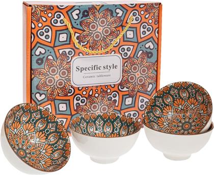 ΜΠΩΛ ΚΕΡΑΜΙΚΟ ΣΕΤ 4ΤΜΧ ΠΟΡΤΟΚΑΛΙ 11X6ΕΚ. 91909 (ΥΛΙΚΟ: ΚΕΡΑΜΙΚΟ, ΧΡΩΜΑ: ΠΟΡΤΟΚΑΛΙ) - - IL-91909 ILIADIS