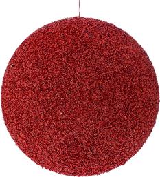 ΧΡΙΣΤΟΥΓΕΝΝΙΑΤΙΚΗ ΜΠΑΛΑ POLYFOAM GLITTER ΚΟΚΚΙΝΗ 25ΕΚ. 83552 (ΣΕΤ 2 ΤΕΜΑΧΙΑ) (ΧΡΩΜΑ: ΚΟΚΚΙΝΟ, ΥΛΙΚΟ: POLYFOAM) - - IL-83552 ILIADIS