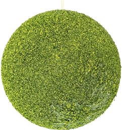 ΧΡΙΣΤΟΥΓΕΝΝΙΑΤΙΚΗ ΜΠΑΛΑ POLYFOAM GLITTER ΛΑΧΑΝΙ 25ΕΚ. 83558 (ΣΕΤ 2 ΤΕΜΑΧΙΑ) (ΧΡΩΜΑ: ΛΑΧΑΝΙ , ΥΛΙΚΟ: POLYFOAM) - - IL-83558 ILIADIS