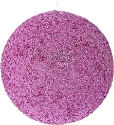 ΧΡΙΣΤΟΥΓΕΝΝΙΑΤΙΚΗ ΜΠΑΛΑ POLYFOAM GLITTER ΡΟΖ 25ΕΚ. 83557 (ΣΕΤ 2 ΤΕΜΑΧΙΑ) (ΧΡΩΜΑ: ΡΟΖ, ΥΛΙΚΟ: POLYFOAM) - - IL-83557 ILIADIS