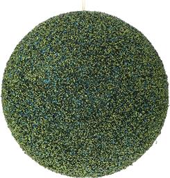 ΧΡΙΣΤΟΥΓΕΝΝΙΑΤΙΚΗ ΜΠΑΛΑ POLYFOAM GLITTER ΣΜΑΡΑΓΔΙ 25ΕΚ. 83559 (ΣΕΤ 2 ΤΕΜΑΧΙΑ) (ΥΛΙΚΟ: POLYFOAM, ΧΡΩΜΑ: ΣΜΑΡΑΓΔΙ) - - IL-83559 ILIADIS