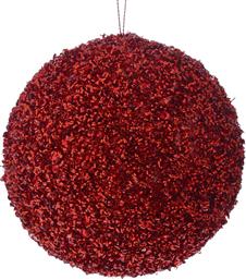 ΧΡΙΣΤΟΥΓΕΝΝΙΑΤΙΚΗ ΜΠΑΛΑ POLYFOAM ΚΟΚΚΙΝΗ GLITTER 12ΕΚ. 83516 (ΣΕΤ 8 ΤΕΜΑΧΙΑ) (ΧΡΩΜΑ: ΚΟΚΚΙΝΟ, ΥΛΙΚΟ: POLYFOAM) - - IL-83516 ILIADIS