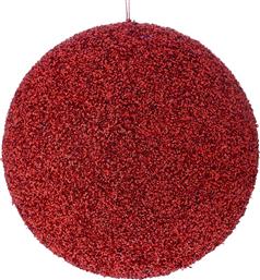 ΧΡΙΣΤΟΥΓΕΝΝΙΑΤΙΚΗ ΜΠΑΛΑ POLYFOAM ΚΟΚΚΙΝΗ GLITTER 20ΕΚ. 83540 (ΣΕΤ 2 ΤΕΜΑΧΙΑ) (ΧΡΩΜΑ: ΚΟΚΚΙΝΟ, ΥΛΙΚΟ: POLYFOAM) - - IL-83540 ILIADIS
