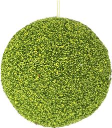 ΧΡΙΣΤΟΥΓΕΝΝΙΑΤΙΚΗ ΜΠΑΛΑ POLYFOAM ΛΑΧΑΝΙ GLITTER 10ΕΚ. 83510 (ΣΕΤ 12 ΤΕΜΑΧΙΑ) (ΧΡΩΜΑ: ΛΑΧΑΝΙ , ΥΛΙΚΟ: POLYFOAM) - - IL-83510 ILIADIS