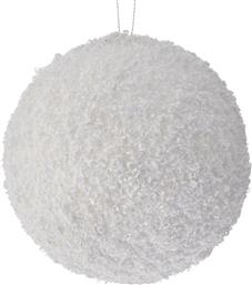 ΧΡΙΣΤΟΥΓΕΝΝΙΑΤΙΚΗ ΜΠΑΛΑ POLYFOAM ΛΕΥΚΗ GLITTER 12ΕΚ. 83519 (ΣΕΤ 8 ΤΕΜΑΧΙΑ) (ΧΡΩΜΑ: ΛΕΥΚΟ, ΥΛΙΚΟ: POLYFOAM) - - IL-83519 ILIADIS