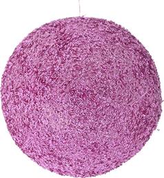 ΧΡΙΣΤΟΥΓΕΝΝΙΑΤΙΚΗ ΜΠΑΛΑ POLYFOAM ΡΟΖ GLITTER 20ΕΚ. 83545 (ΣΕΤ 2 ΤΕΜΑΧΙΑ) (ΧΡΩΜΑ: ΡΟΖ, ΥΛΙΚΟ: POLYFOAM) - - IL-83545 ILIADIS